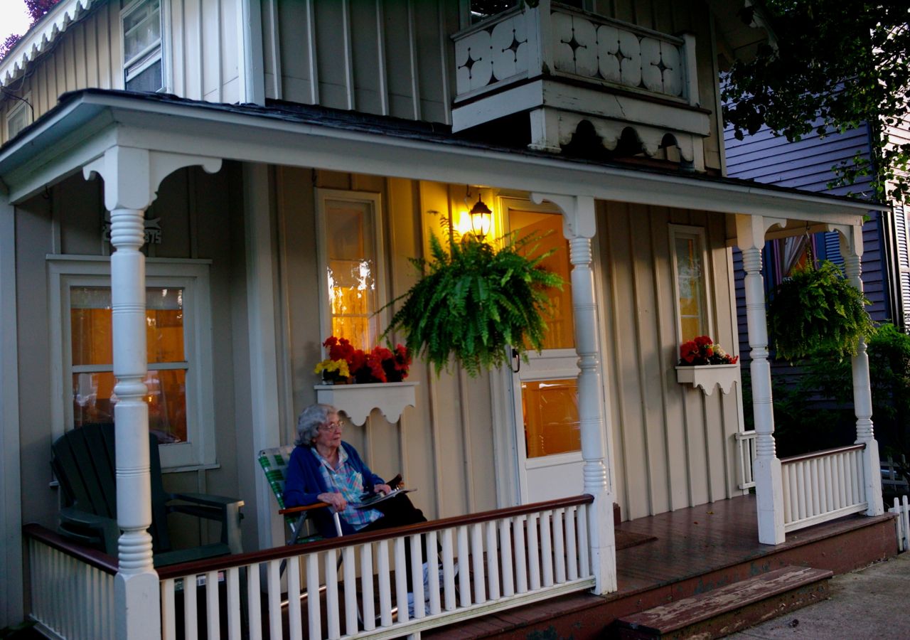 Mildred’s House in Ocean Grove, New Jersey. Jim K wins the guess the