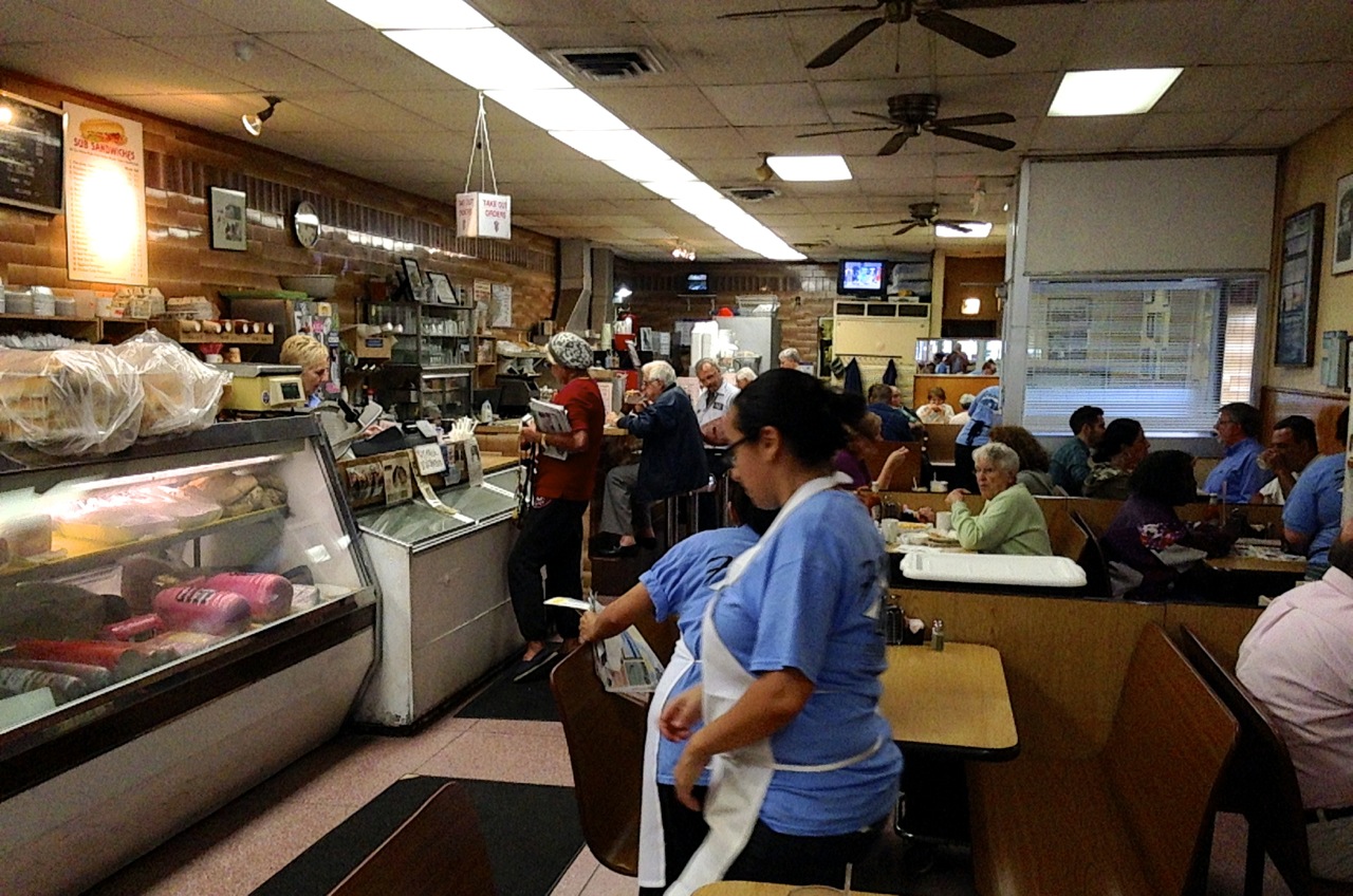 Frank's Deli. Late morning in October. All photos by Paul Goldfinger ©