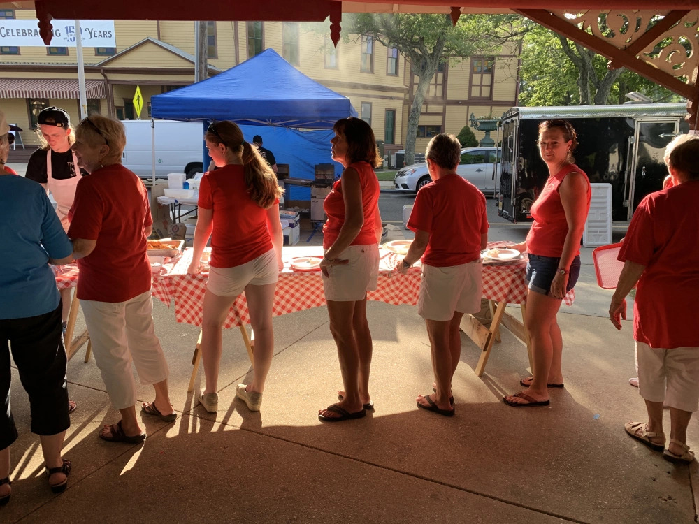 The Annual Ladies’ Auxiliary Fish and Chips Dinner. Ocean Grove