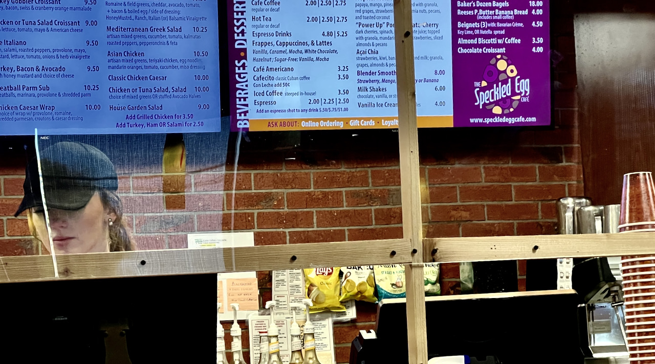 The case of the southwest bagel. There is a connection to solve the ...