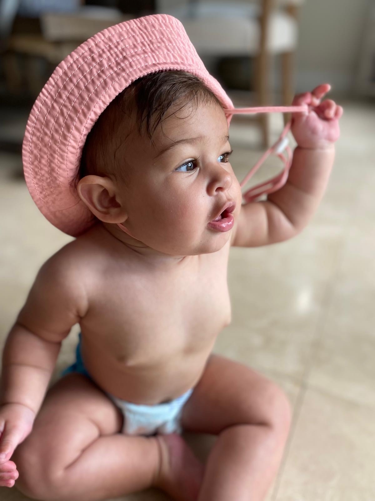 Little Evie-Rose: young at heart. 9 months old.